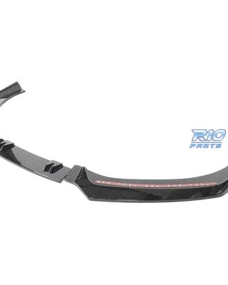 SPOILER LIP PER AUDI A4 B9 16- LOOK RS4 NERO