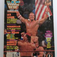 WWF WWE Magazine wrestling vintage novembre 1993