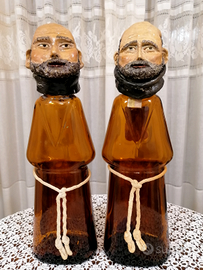 Frati in Bottiglia costruiti con Das 36x11 cm