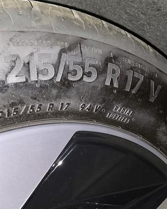  quattro pneumatici Continental Eco Contact 