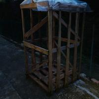 cassa per legna da ardere 