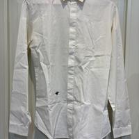 Camicia Dior bianca con ape ricamata – taglia 38
