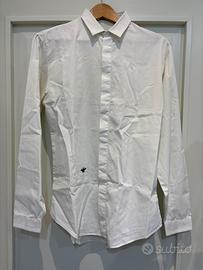 Camicia Dior bianca con ape ricamata – taglia 38