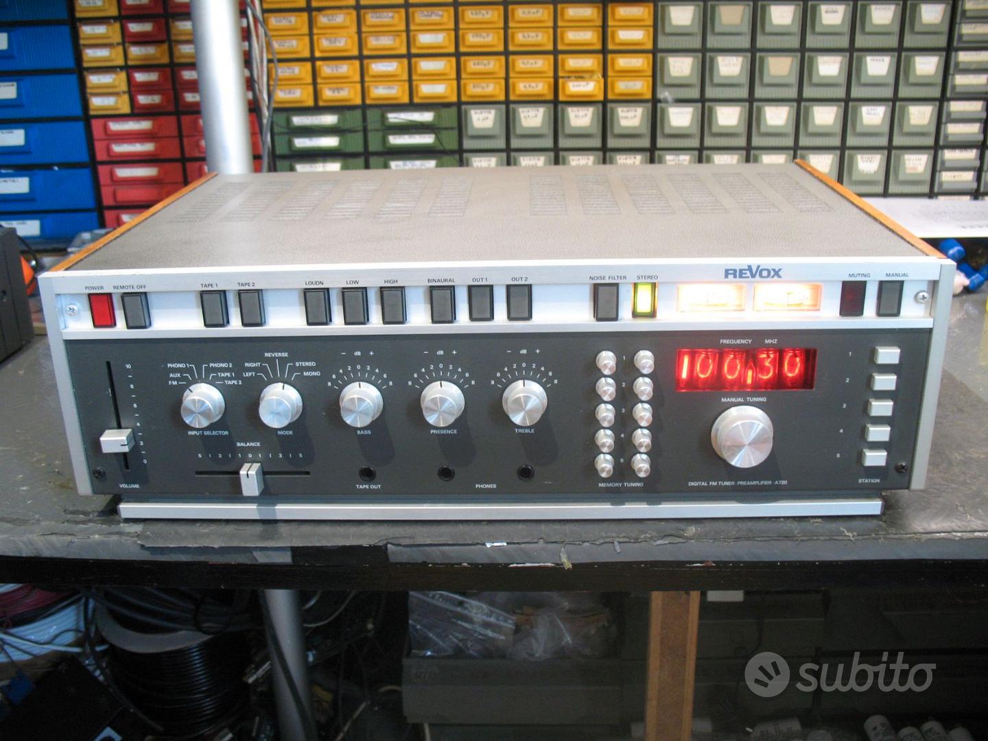 Revox A720 Sintopre REVISIONE TOTALE - Audio/Video In vendita a Rovigo