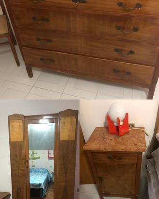 Pineto  armadio comò e comodini