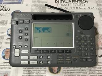 Sony icf-sw55 radio world band onde corte/fm  			