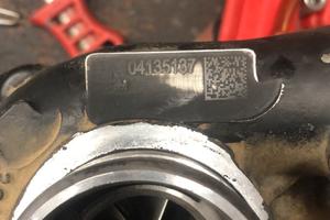 Turbina turbocompressore motore deutz