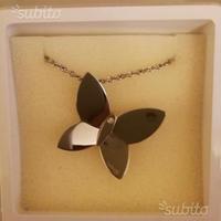 Collana con ciondolo farfalla in acciaio Brosway