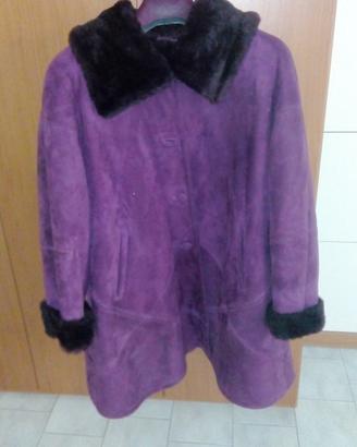 Montone donna colore fucsia