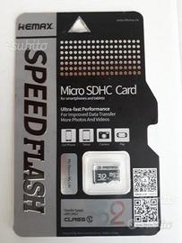 Scheda Micro SD Remax SDHC Card Speed Flash 32GB