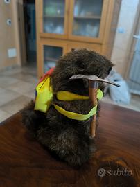 Marmotta con piccone souvenir vintage