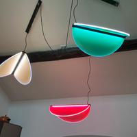 D’s;gn Lampada Taco colorata con led verde