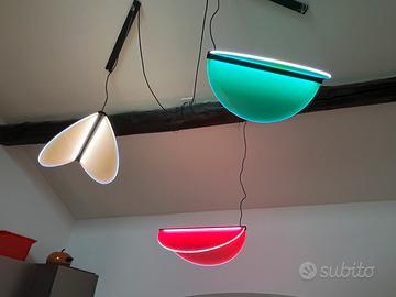 D’s;gn Lampada Taco colorata con led verde