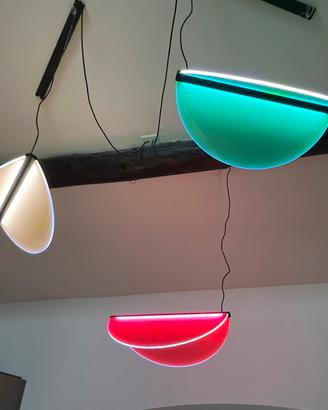 D’s;gn Lampada Taco colorata con led verde
