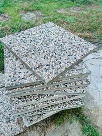 Mattonelle ghiaia lavata