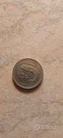 Moneta da 25 centesimi di Malta con raffigurazione
