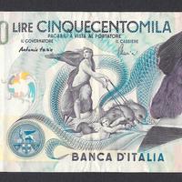 BANCONOTA LIRE CINQUECENTOMILA RAFFAELLO DEL 1997