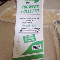 sotto spazzola per folletto nuovo mai usato