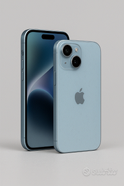 apple iphone 15 256gb azzurro a/b