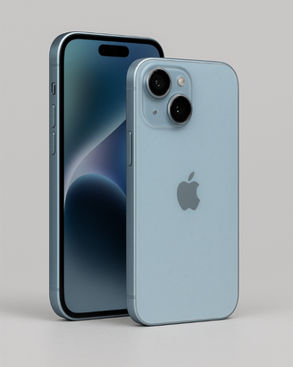 apple iphone 15 256gb azzurro a/b