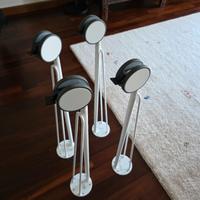 Gambe da tavolo con ruote