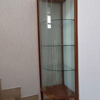 Mobiletto angolare in ciliegio