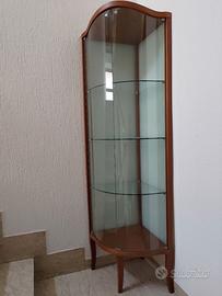 Mobiletto angolare in ciliegio