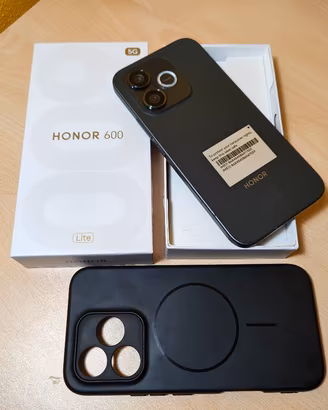 Honor 600 Lite 5G 256Gb Nuovo Black 3 Cicli