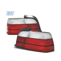 FANALI BMW E36 ROSSO BIANCO LOOK M3