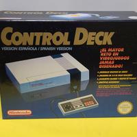 NINTENDO ENTERTAINMENT SYSTEM CONTROL DECK SPANISH
