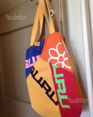 Borsa shopper in tela GURU