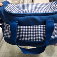 borsa cambio paseggino con fasciatoio portatile 