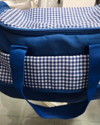 borsa cambio paseggino con fasciatoio portatile 