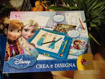 Frozen gioco crea e disegna