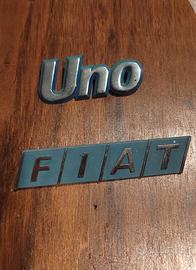 logo  auto per FIAT e UNO