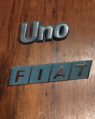 logo  auto per FIAT e UNO