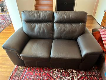 Divano in Pelle Macadamia