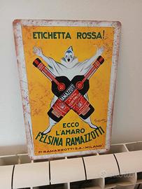 Felsina Ramazzotti Vintage style Aluminum Sign