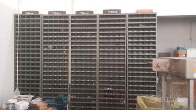 scaffalatura beta per minuteria 2500x600