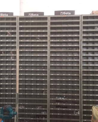 scaffalatura beta per minuteria 2500x600