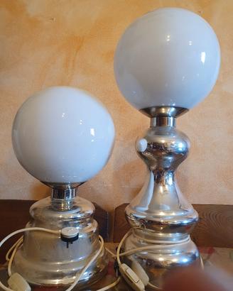 coppia lampade vintage anni 60