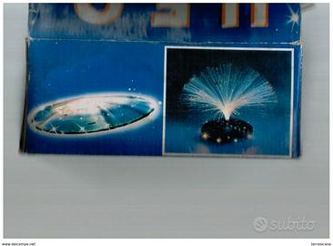 UFO FLASH LAMP LAMPADA FIBRE OTTICHE VINTAGE SPACE