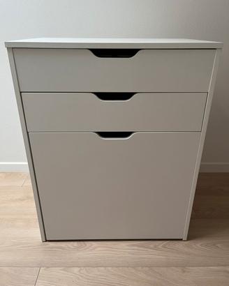 Mobile porta gioie e trucco con specchio e seduta