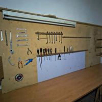 Pannello porta attrezzi fai da te garage officina 