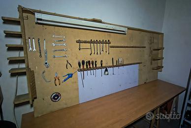Pannello porta attrezzi fai da te garage officina 