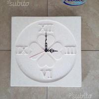 Orologio in marmo "QUADRIFOGLIO"
