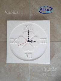 Orologio in marmo "QUADRIFOGLIO"
