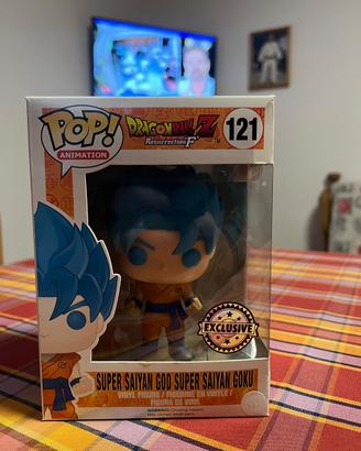 funko pop n°121 super sayan god super sayan goku