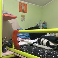 Cameretta a soppalco Moretti Verde/Arancio