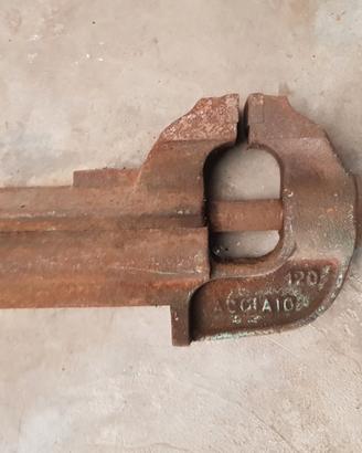 Morsa Professionale Molube 120 Acciaio - Vintage